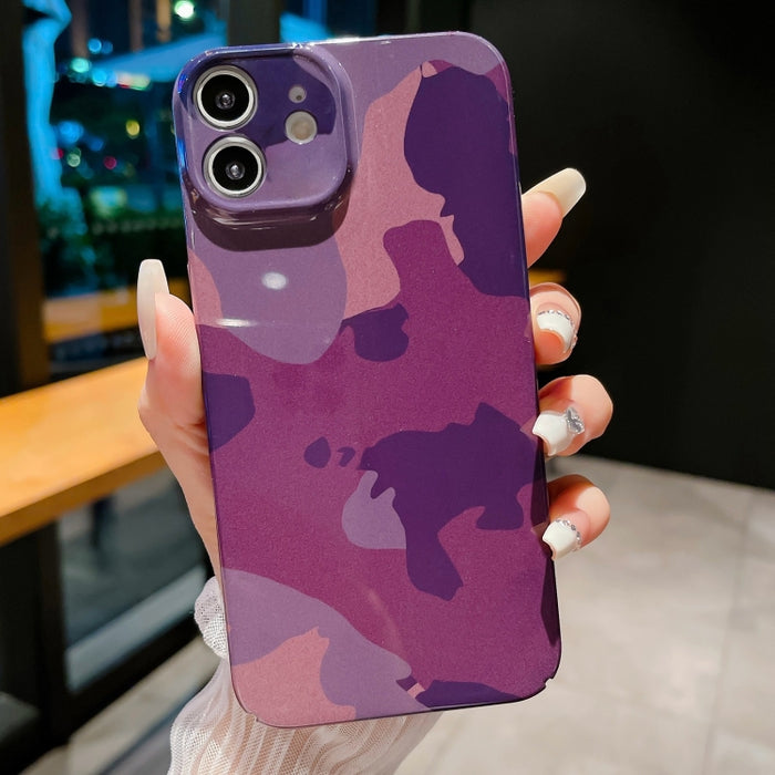 Estuche para PC con patrón de camuflaje y orificio preciso