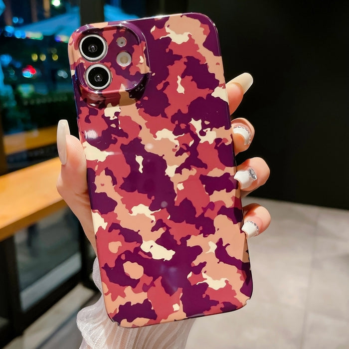 Estuche para PC con patrón de camuflaje y orificio preciso