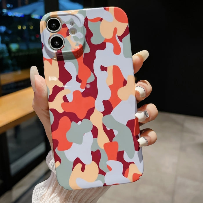 Estuche para PC con patrón de camuflaje y orificio preciso