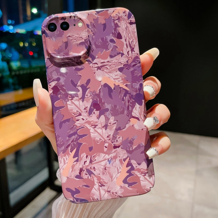 Estuche para PC con patrón de camuflaje y orificio preciso