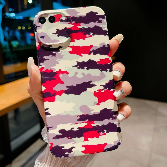 Estuche para PC con patrón de camuflaje y orificio preciso