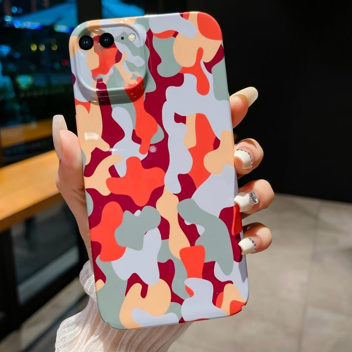 Estuche para PC con patrón de camuflaje y orificio preciso