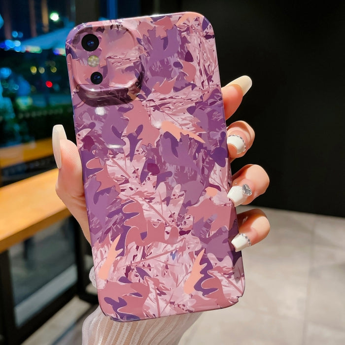 Estuche para PC con patrón de camuflaje y orificio preciso
