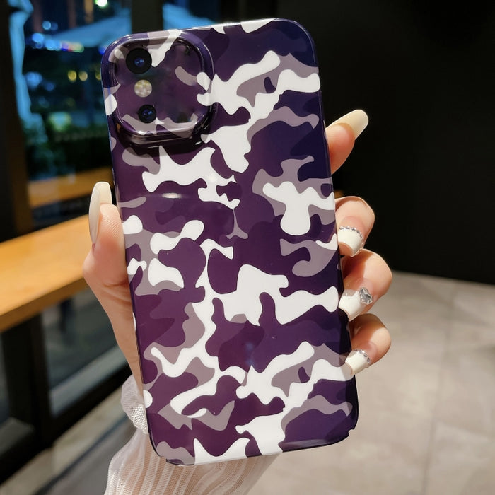 Estuche para PC con patrón de camuflaje y orificio preciso