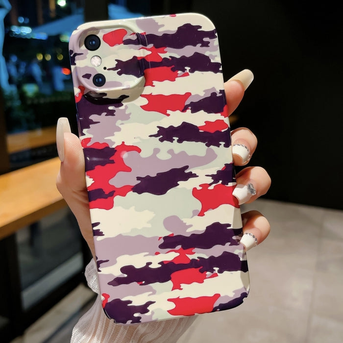 Estuche para PC con patrón de camuflaje y orificio preciso