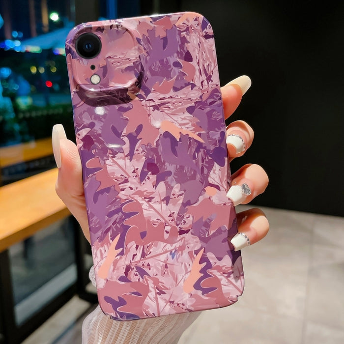 Estuche para PC con patrón de camuflaje y orificio preciso