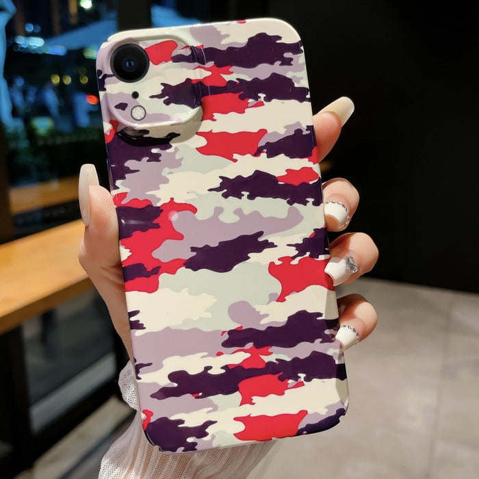 Estuche para PC con patrón de camuflaje y orificio preciso