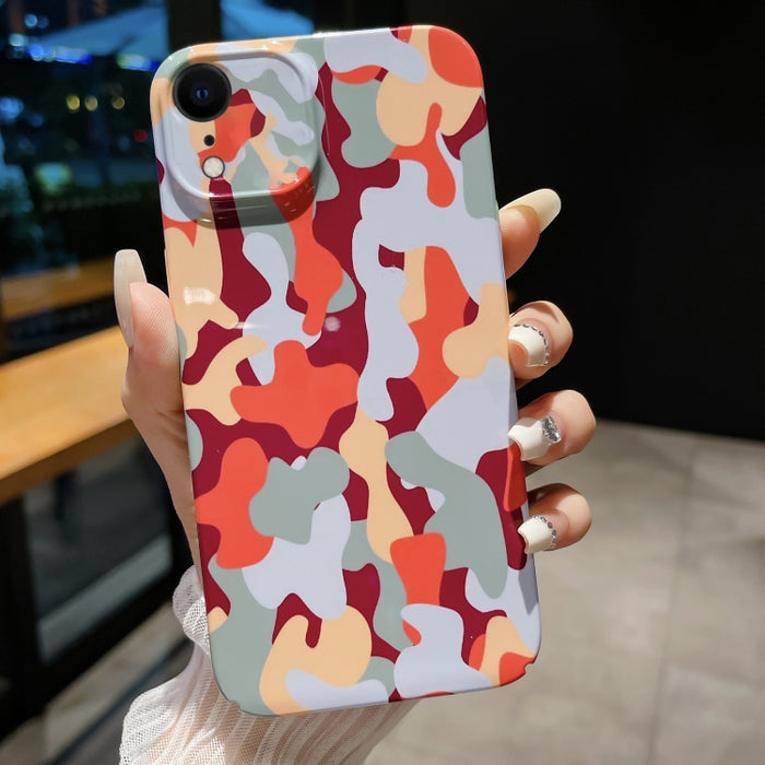Estuche para PC con patrón de camuflaje y orificio preciso