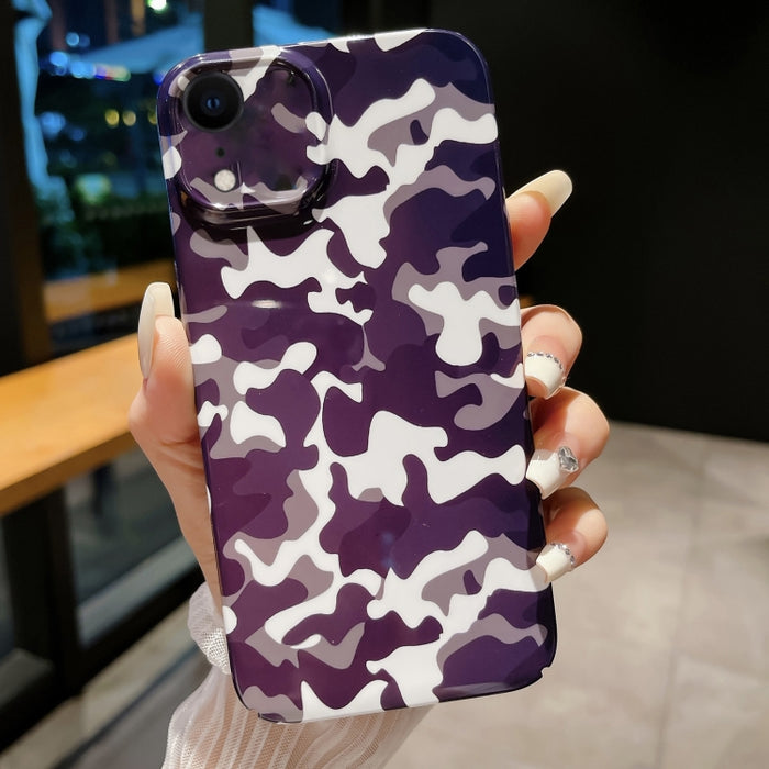Estuche para PC con patrón de camuflaje y orificio preciso