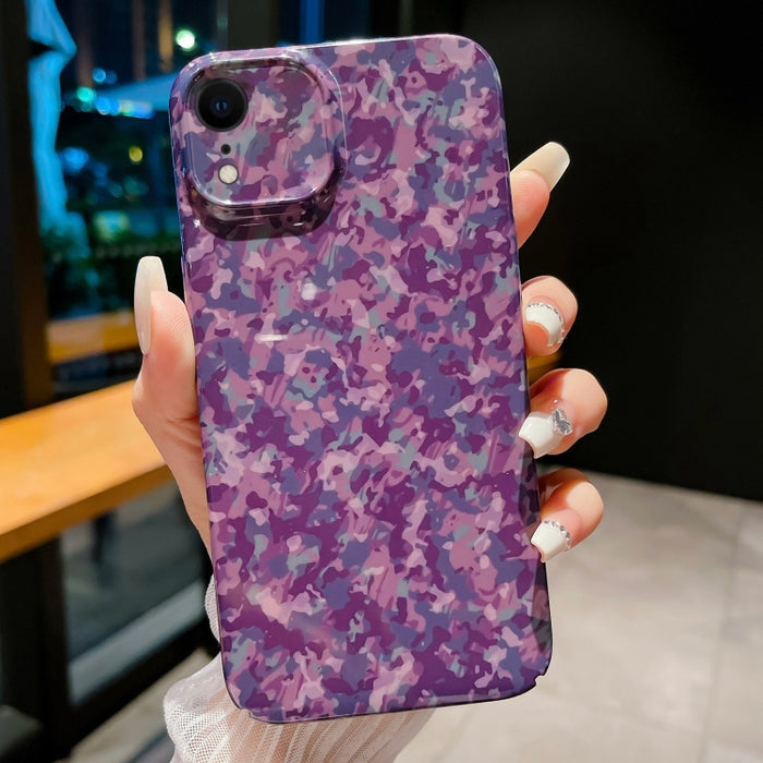 Estuche para PC con patrón de camuflaje y orificio preciso