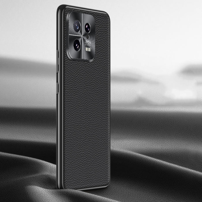Estuche para teléfono de cuero genuino con textura de litchi, For Xiaomi 13 Ultra, For Xiaomi Redmi K60 Ultra, For Xiaomi Redmi K60 Pro, For Xiaomi Redmi K60, For Xiaomi 13 Pro, For Xiaomi 13