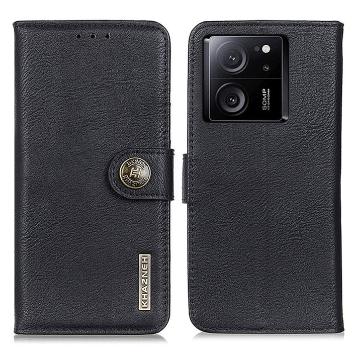 KHAZNEH Funda de cuero con textura de piel de vaca para teléfono, For Xiaomi Poco F6 / Redmi Turbo 3, For Xiaomi Poco F6 Pro, For Xiaomi Redmi K70 5G / K70 Pro 5G, For Xiaomi Redmi Note 13 Pro 4G/Poco M6 Pro 4G, For Xiaomi Redmi 13C                    ...