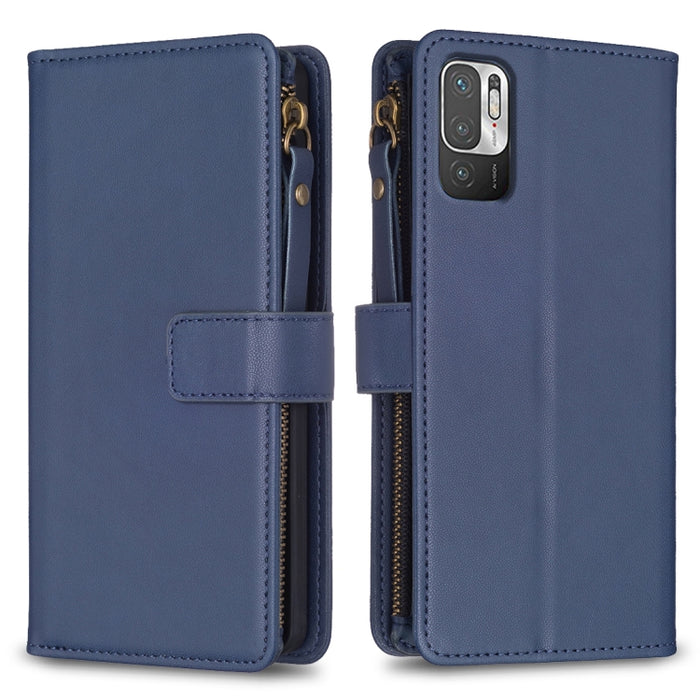 9 ranuras para tarjetas con cremallera, funda de cuero con tapa para teléfono, For Xiaomi Redmi 12C, For Xiaomi 13 Lite, For Xiaomi Redmi K60 / K60 Pro, For Xiaomi 13 Pro, For Xiaomi 13, For Xiaomi 12T / 12T Pro, For Xiaomi 12 Lite, For Xiaomi Redmi 10...