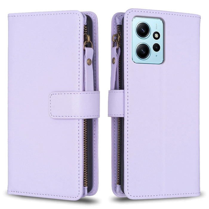 9 ranuras para tarjetas con cremallera, funda de cuero con tapa para teléfono, For Xiaomi Redmi Note 13 Pro 4G Global, For Xiaomi Poco M6 Pro 4G, For Xiaomi Redmi Note 13 4G Global, For Xiaomi Redmi Note 13, For Xiaomi Redmi 13C                        ...