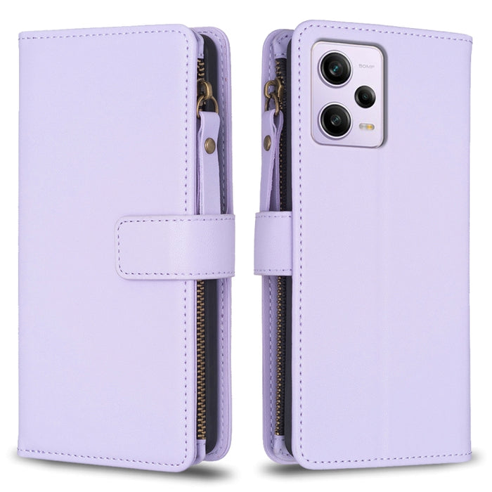 9 ranuras para tarjetas con cremallera, funda de cuero con tapa para teléfono, For Xiaomi Redmi Note 13 Pro 4G Global, For Xiaomi Poco M6 Pro 4G, For Xiaomi Redmi Note 13 4G Global, For Xiaomi Redmi Note 13, For Xiaomi Redmi 13C                        ...