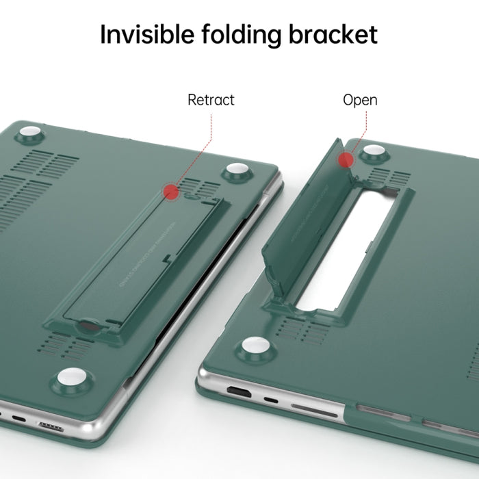Estuche protector translúcido esmerilado para computadora portátil, For MacBook Air 13.6 A3113 / M4 A3240, For Macbook Air 15.3 A3114 / M4 A3241, For Macbook Pro 14 A2918/A2992/A2779, For Macbook Pro 16.2 2023 A2991/A2780                               ...