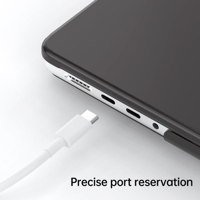 Estuche protector translúcido esmerilado para computadora portátil, For MacBook Air 13.6 A3113 / M4 A3240, For Macbook Air 15.3 A3114 / M4 A3241, For Macbook Pro 14 A2918/A2992/A2779, For Macbook Pro 16.2 2023 A2991/A2780                               ...