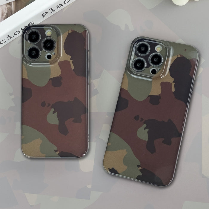 Caja del teléfono de la PC de la película del patrón del camuflaje