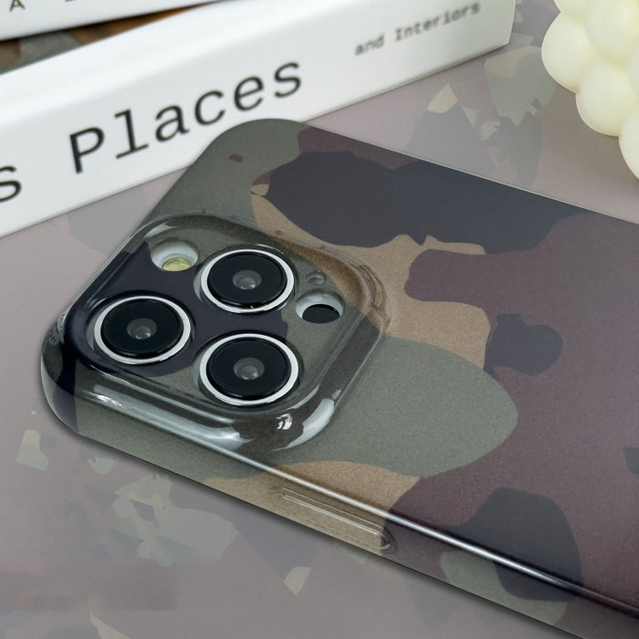Caja del teléfono de la PC de la película del patrón del camuflaje