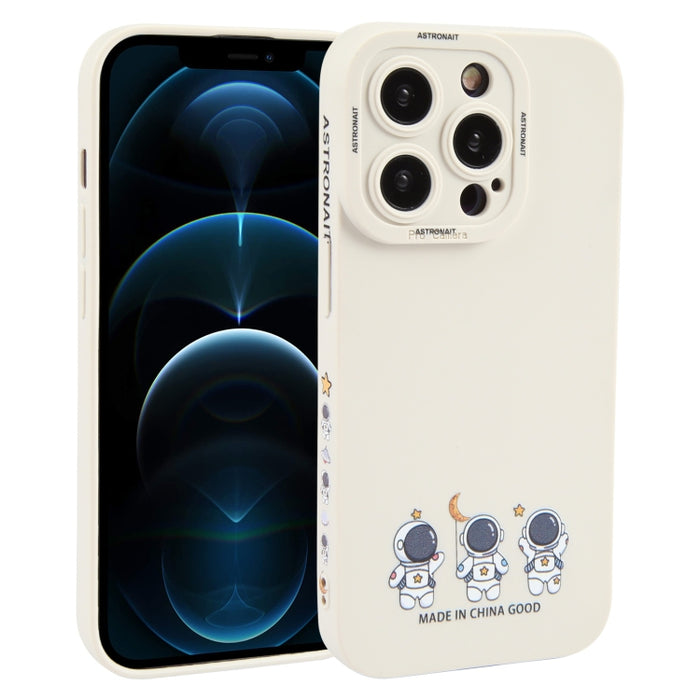 Caja del teléfono TPU con patrón de astronauta
