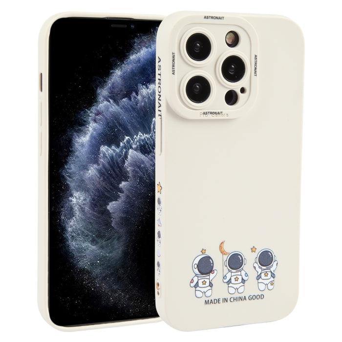 Caja del teléfono TPU con patrón de astronauta