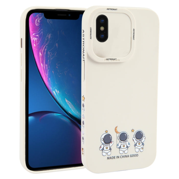 Caja del teléfono TPU con patrón de astronauta