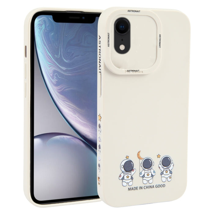 Caja del teléfono TPU con patrón de astronauta