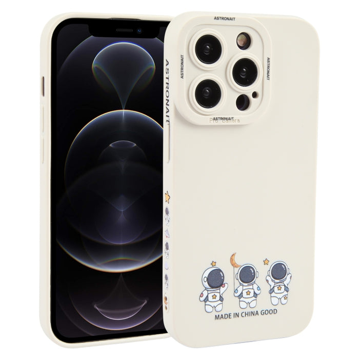 Caja del teléfono TPU con patrón de astronauta