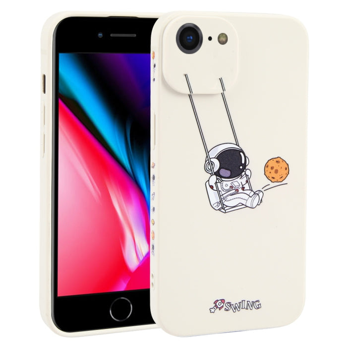 Estuche para teléfono TPU con patrón oscilante de astronauta