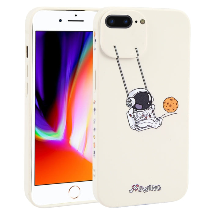 Estuche para teléfono TPU con patrón oscilante de astronauta