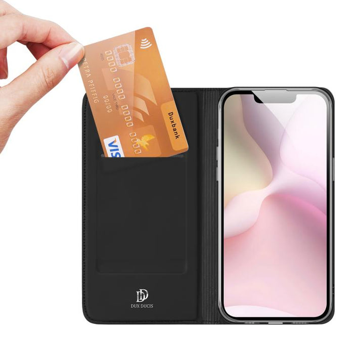 DUX DUCIS Skin Pro Series Funda de cuero con tapa para teléfono