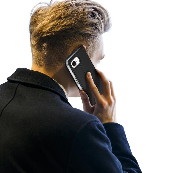 DUX DUCIS Skin Pro Series Funda de cuero con tapa para teléfono
