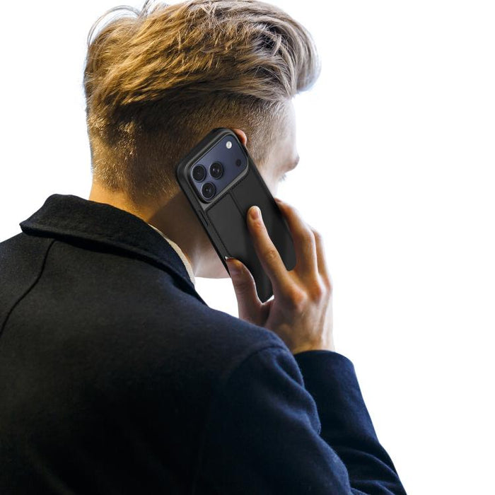 DUX DUCIS Skin Pro Series Funda de cuero con tapa para teléfono