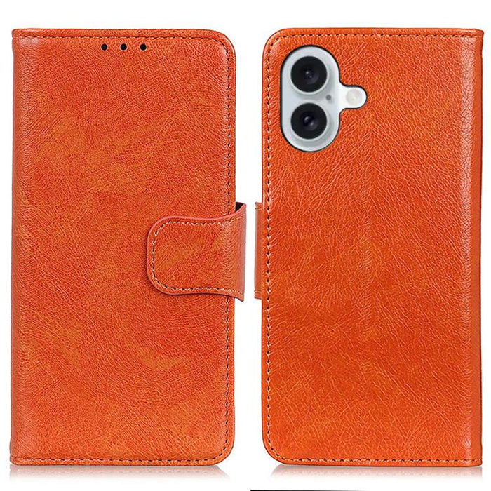 Estuche de cuero con textura de napa