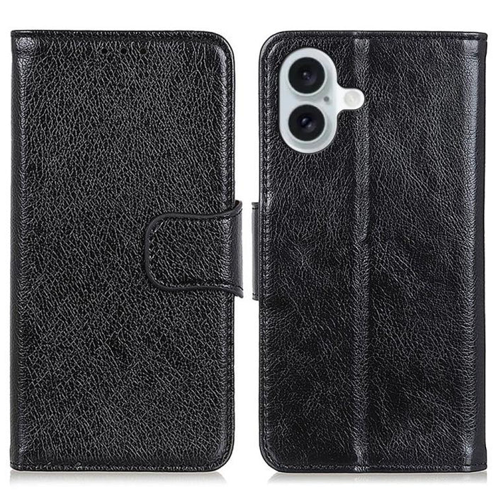 Estuche de cuero con textura de napa