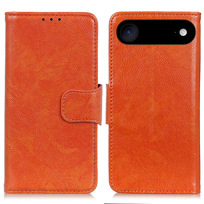 Estuche de cuero con textura de napa
