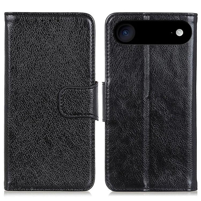 Estuche de cuero con textura de napa