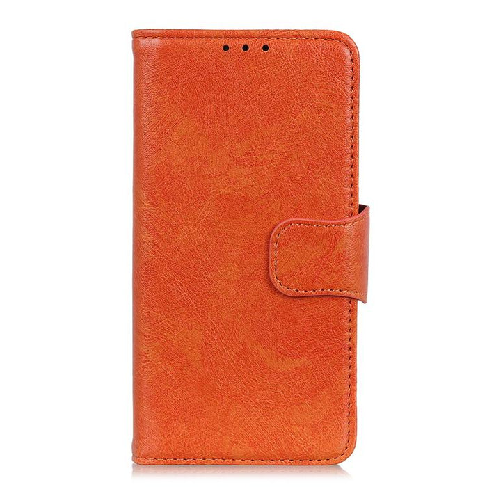 Estuche de cuero con textura de napa