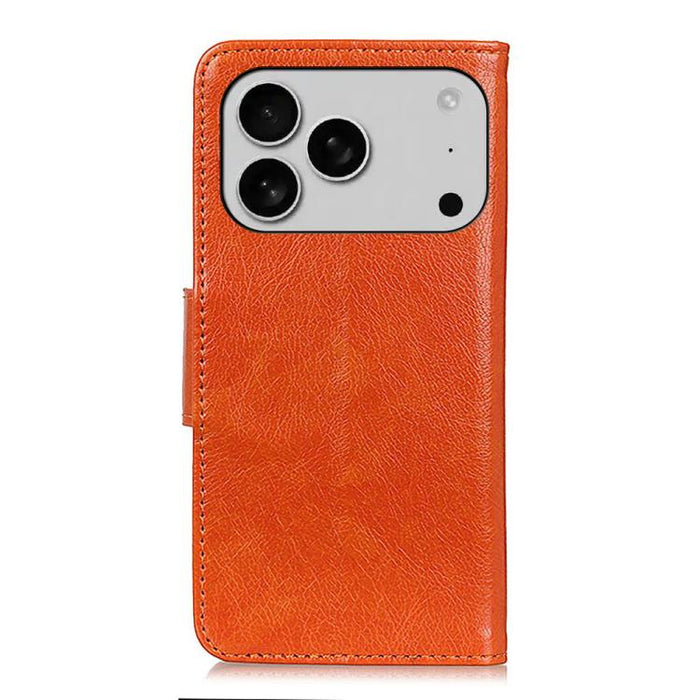 Estuche de cuero con textura de napa