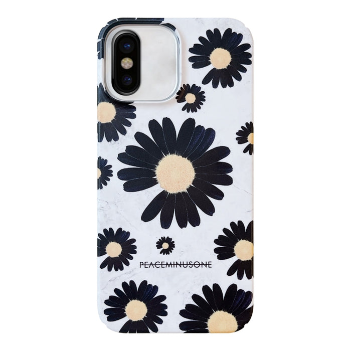 Estuche para teléfono con película de margarita esmerilada