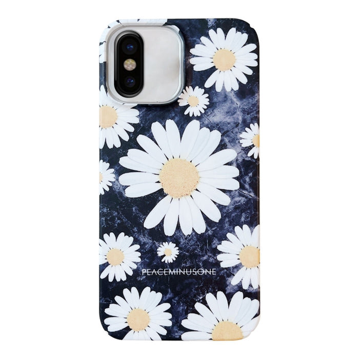 Estuche para teléfono con película de margarita esmerilada