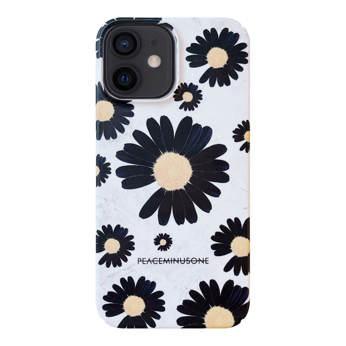 Estuche para teléfono con película de margarita esmerilada