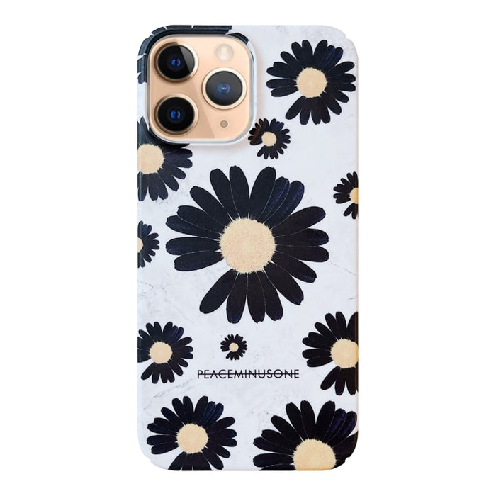 Estuche para teléfono con película de margarita esmerilada