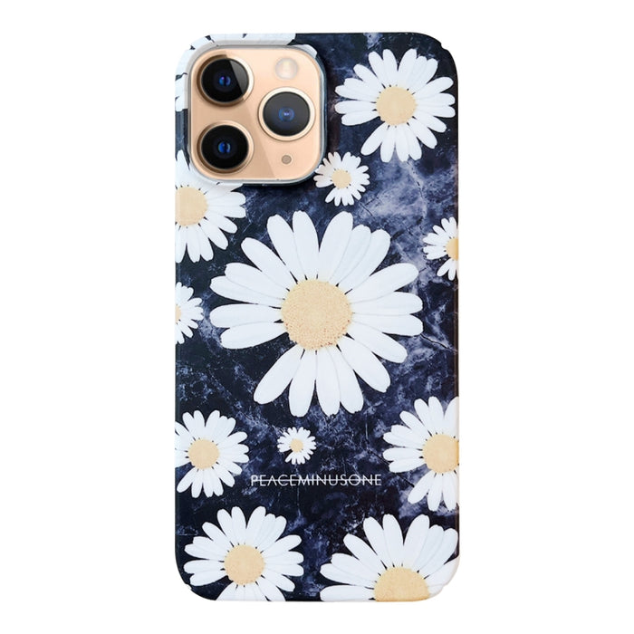 Estuche para teléfono con película de margarita esmerilada