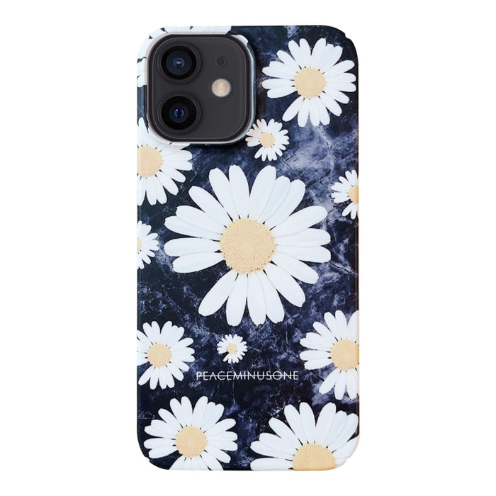 Estuche para teléfono con película de margarita esmerilada