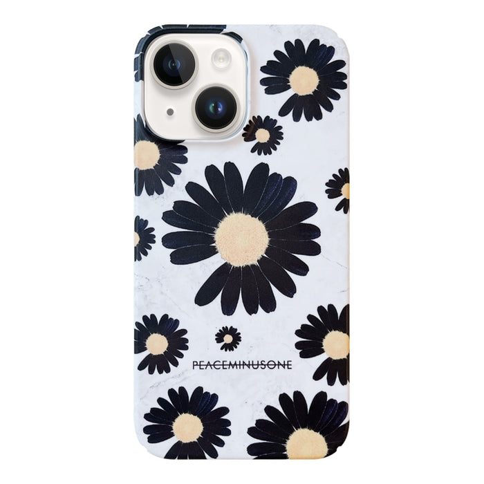 Estuche para teléfono con película de margarita esmerilada