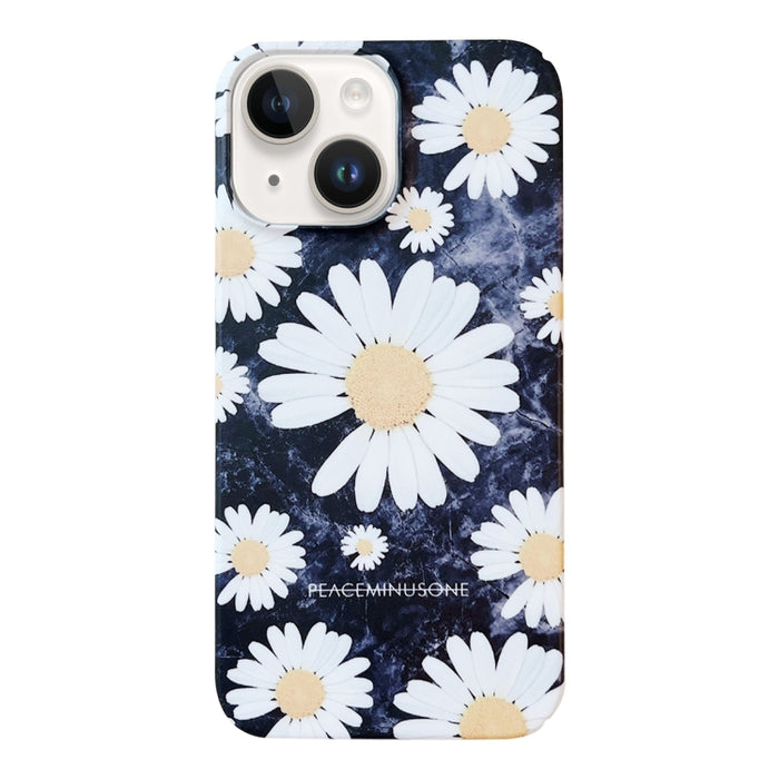 Estuche para teléfono con película de margarita esmerilada