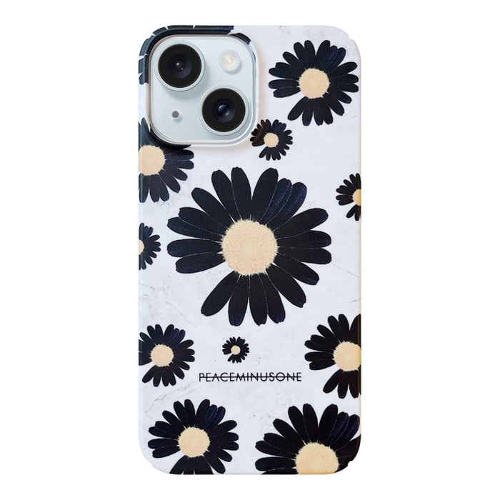 Estuche para teléfono con película de margarita esmerilada