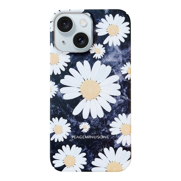 Estuche para teléfono con película de margarita esmerilada