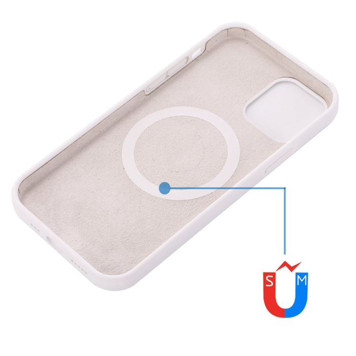 Caja del teléfono Magsafe de silicona a prueba de golpes